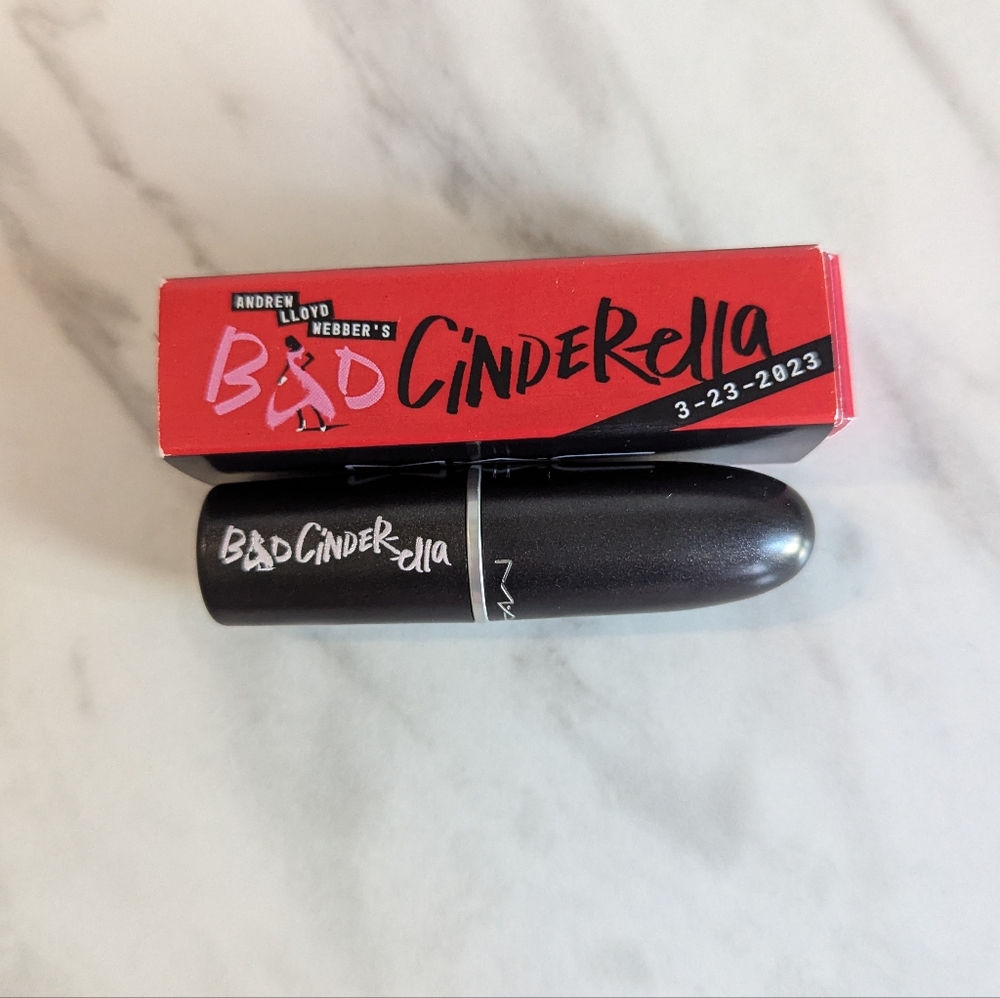 Bad Cinderella Opening Night MAC Lipstick and Pin